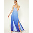 Marciano Guess Sukienka wieczorowa Tidal Wave Gown 0GG734 7068Z Niebieski Regular Fit