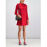 Red Valentino Sukienka koktajlowa SR0VAH90 Czerwony Regular Fit