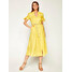 Pennyblack Sukienka koszulowa Manuela 22210420 Żółty Regular Fit