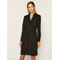 Calvin Klein Sukienka dzianinowa Ls Jersey K20K202191 Czarny Regular Fit