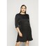 Vero Moda Curve VMJENICE SHORT DRESS Sukienka letnia black VEE21C04V