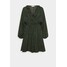 EDITED KATINKA DRESS Sukienka letnia black/green EDD21C09X