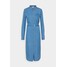 VILA TALL VIOAKES BISTA MIDI DRESS Sukienka jeansowa medium blue denim V0A21C000