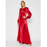 TwinSet Sukienka wieczorowa 202TP2141 Czerwony Regular Fit