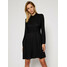 Calvin Klein Sukienka codzienna Twill K20K202417 Czarny Regular Fit