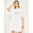 Emporio Armani Underwear Sukienka codzienna 164333 0P291 00010 Biały Regular Fit