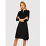 KARL LAGERFELD Sukienka dzianinowa Knitwear 206W1360 Czarny Regular Fit