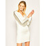 John Richmond Sukienka koktajlowa Daria RWP20245VE Biały Slim Fit