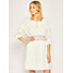 TwinSet Sukienka codzienna 201LM2LEE Biały Slim Fit