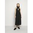 Victoria Beckham SLEEVELESS KEYHOLE MIDI Sukienka letnia black V0921C01L