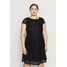 Vero Moda Curve VMSASSA SHORT DRESS Sukienka letnia black VEE21C045