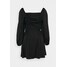 Missguided Petite RUCHED BUST ALINE DRESS Sukienka letnia black M0V21C0BI