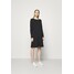 Marc O'Polo DENIM LONGSLEEVE DRESS Sukienka z dżerseju black OP521C03W