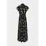 Vero Moda Tall VMFALLIE LONG TIE DRESS Sukienka letnia black VEB21C07C