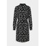 Vero Moda VMSAGA COLLAR DRESS Sukienka koszulowa black/dara VE121C2A2