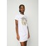 Versace Jeans Couture DRESS Sukienka z dżerseju optical white/gold VEI21C021