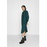 Monki CAROL DRESS Sukienka koszulowa dark green MOQ21C097