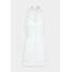 Glamorous STUDIO COLLARED HALTER NECK MINI DRESSES WITH OPEN BACK Sukienka letnia off white GL921C0OS