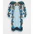 Alberta Ferretti DRESS Sukienka letnia light blue AF321C016