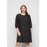 Vero Moda Curve VMSKY 3/4 SHORT DRESS Sukienka letnia black VEE21U024