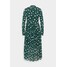 TOM TAILOR DENIM PRINTED MIDI DRESS Sukienka letnia green TO721C0CP
