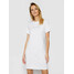 Armani Exchange Sukienka codzienna 3KYA96 YJG3Z 1000 Biały Regular Fit