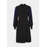 KARL LAGERFELD PLEATED DRESS Sukienka koktajlowa black K4821C03A