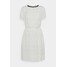 Calvin Klein SHORT SLEEVE SHIFT DRESS Sukienka letnia beige 6CA21C03C