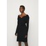 Vivienne Westwood PANEGA DRESS Sukienka z dżerseju black VW921C00J