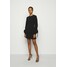 Victoria Victoria Beckham DRAWSTRING SLEEVE SHIFT DRESS Sukienka koktajlowa black VIT21C01D