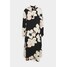 Marimekko ARKUSSIINI LIITO DRESS Sukienka koszulowa black/beige/coral M4K21C03I