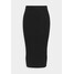 Missguided Plus MIDAXI SKIRT Spódnica ołówkowa black M0U21B01V