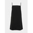 Calvin Klein Jeans MONOGRAM CAMI SLIP DRESS Sukienka letnia black C1821C06Y