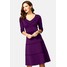 HotSquash Sukienka letnia purple with damson piping HOW21C02O