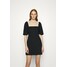 Abercrombie & Fitch SMOCKED MINI Sukienka letnia black A0F21C03S