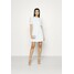 NA-KD SMOCK DETAIL MINI DRESS Sukienka koktajlowa white NAA21C0KF