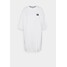 Tommy Jeans BADGE TEE DRESS Sukienka letnia white TOB21C04L