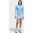 adidas Originals IVY PARK 1/2 ZIP LATEX DRESS Sukienka letnia light blue/white AD121C077