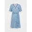 Cream AMIRA DRESS Sukienka letnia blue denim CR221C0K8