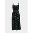 Hollister Co. MIDI DRESS Sukienka letnia black H0421C03F