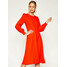 Tory Burch Sukienka koktajlowa Knit Crepe 60281 Czerwony Regular Fit