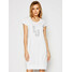 Liu Jo Beachwear Sukienka codzienna VA1091 J5003 Biały Regular Fit