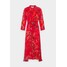 Derhy SEVIGNE DRESS Sukienka letnia red RD521C0K0