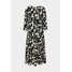 Marimekko PEILAUS MURIKAT DRESS Długa sukienka black/beige M4K21C03M