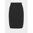 Calvin Klein Jeans SLUB MINI SKIRT Spódnica ołówkowa black C1821B03P