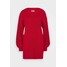 Hollister Co. SWEATER DRESS Sukienka dzianinowa jester red H0421C034