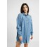 Missguided Petite SUPER DISTRESS DRESS Sukienka jeansowa blue M0V21C08N