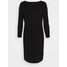 Esprit Collection DRESS MERC Sukienka dzianinowa black ES421C18F