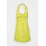 Pinko INNOCENTE ABITO POPELINE PESANTE Sukienka letnia yellow P6921C08V