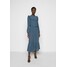 New Look Tall CHECK GINGHAM FRILL DRESS Sukienka letnia blue NEB21C02F